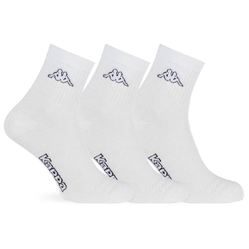 CONFEZIONE 3 PZ CALZA TENNIS SPUGNA COSTA SOTTILE QUARTER BuyBuy24 Abbilgiamento e Biancheria