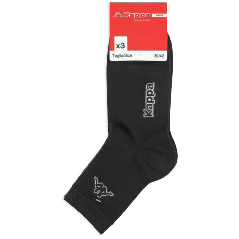 CONFEZIONE 3 PZ CALZA TENNIS SPUGNA COSTA SOTTILE QUARTER BuyBuy24 Abbilgiamento e Biancheria