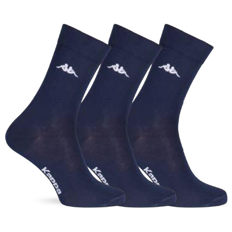 CONFEZIONE 3 PZ CALZINO UOMO CORTO RASATO CON LOGO KAPPA BuyBuy24 Abbilgiamento e Biancheria