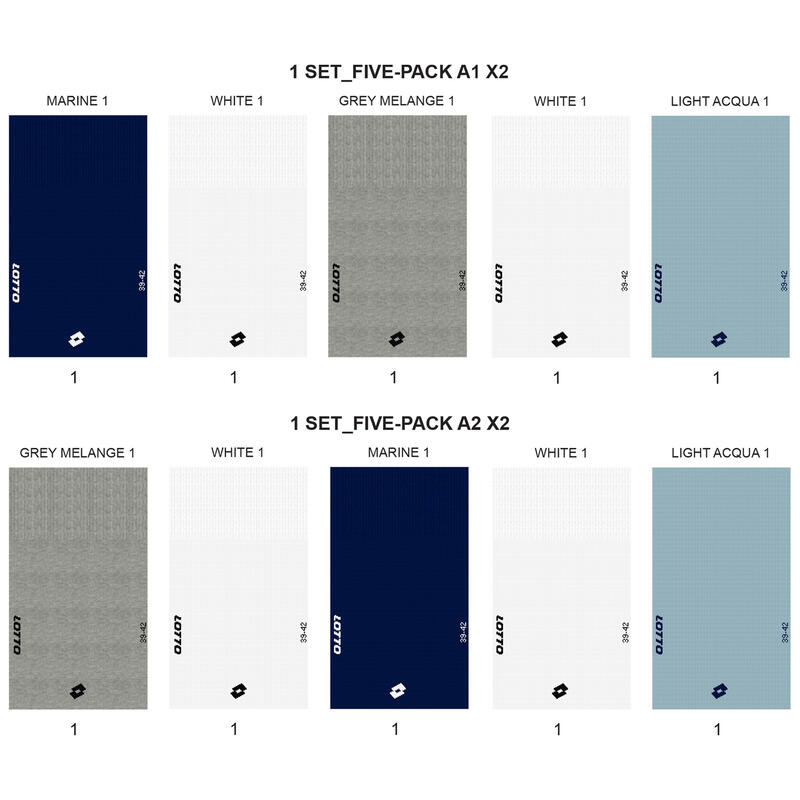 CONFEZIONE 5PZ FANTASMINO BIMBO COTONE ELASTICIZZATO BuyBuy24 Abbilgiamento e Biancheria