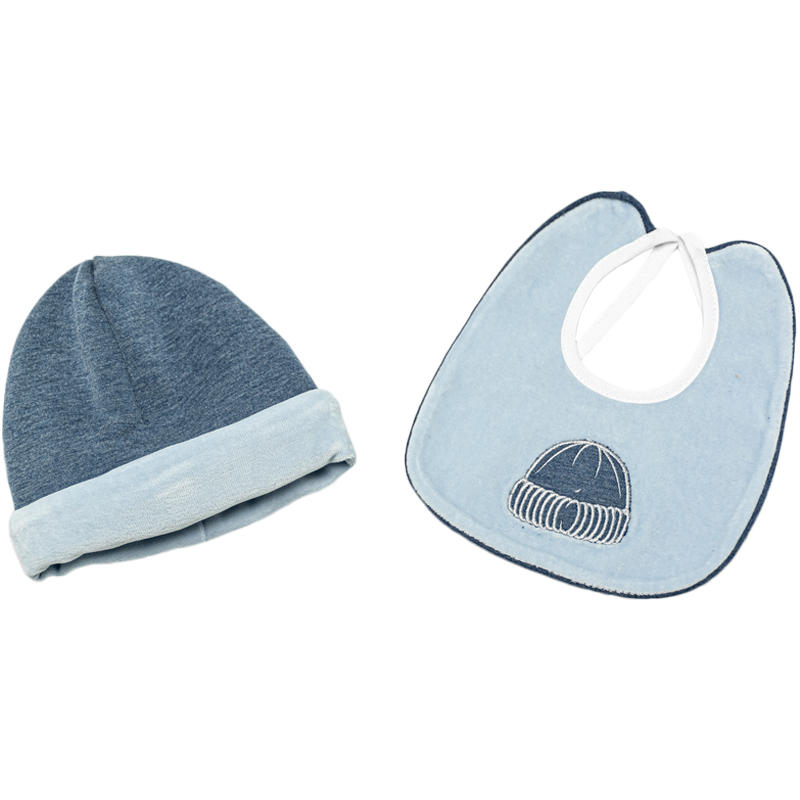 COORDINATO CAPPELLO + BAVETTA BuyBuy24 Abbilgiamento e Biancheria