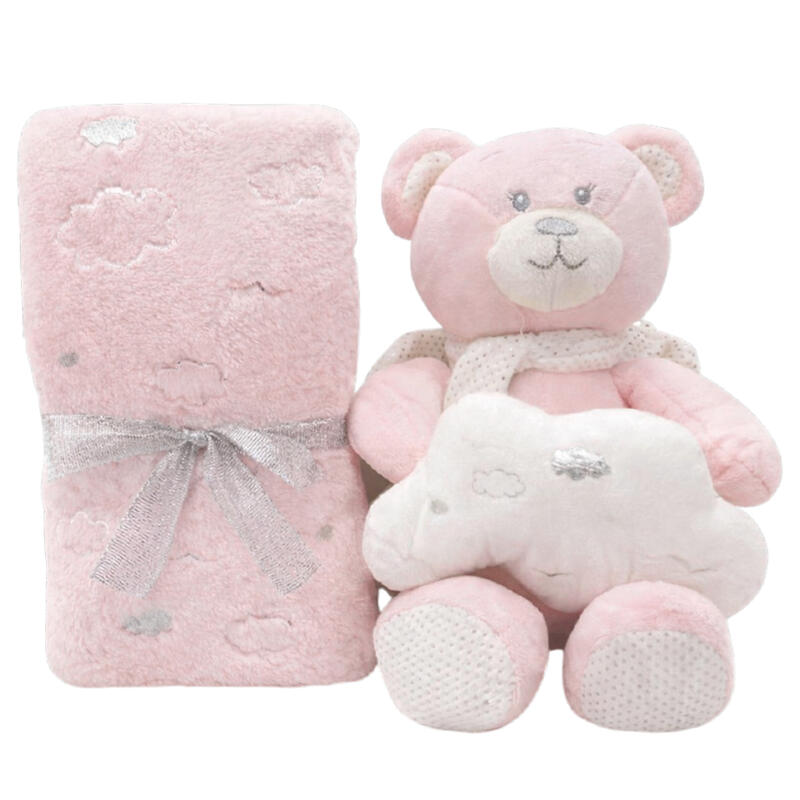 COPERTA CULLA PILE CON PUPAZZO BuyBuy24 Abbilgiamento e Biancheria