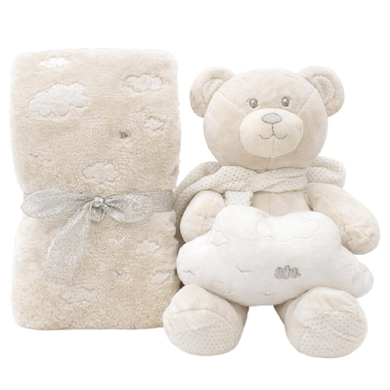 COPERTA CULLA PILE CON PUPAZZO BuyBuy24 Abbilgiamento e Biancheria