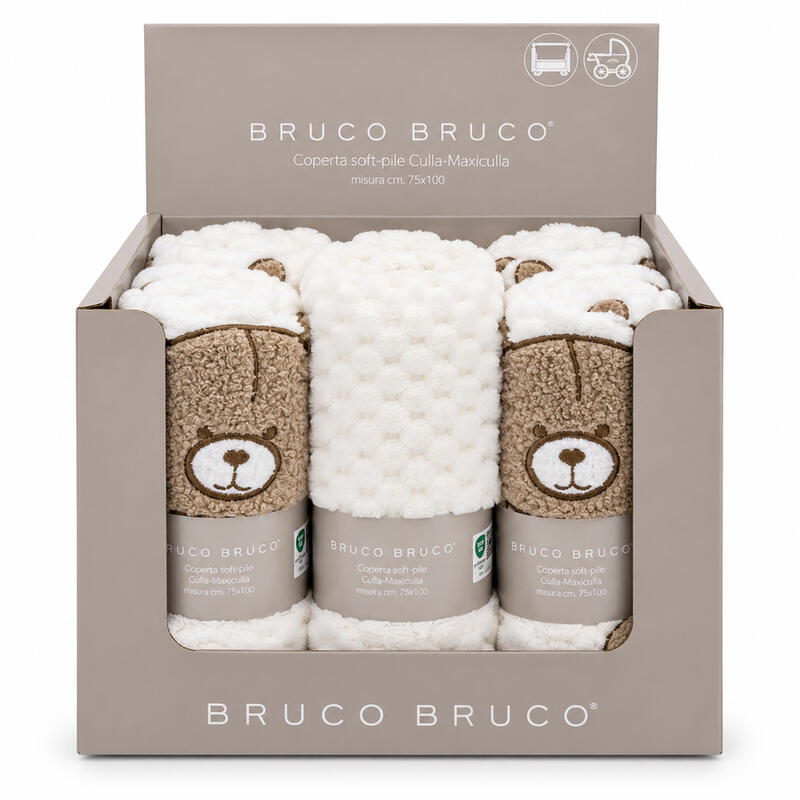 COPERTA NEONATO CULLA 70X80 CM IN CONF DA 9 PZ BuyBuy24 Abbilgiamento e Biancheria