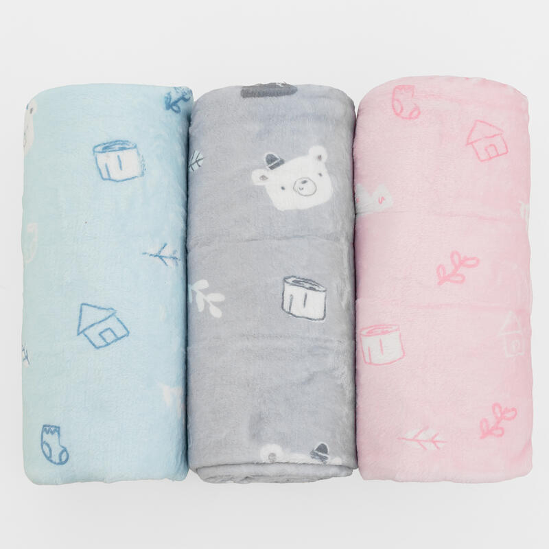 COPERTA NEONATO CULLA 70X80 CM IN CONF DA 9 PZ BuyBuy24 Abbilgiamento e Biancheria