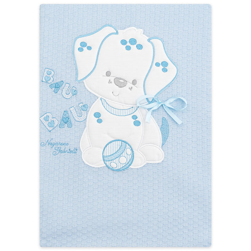 COPERTINA CULLA COTONE RICAMATA BuyBuy24 Abbilgiamento e Biancheria