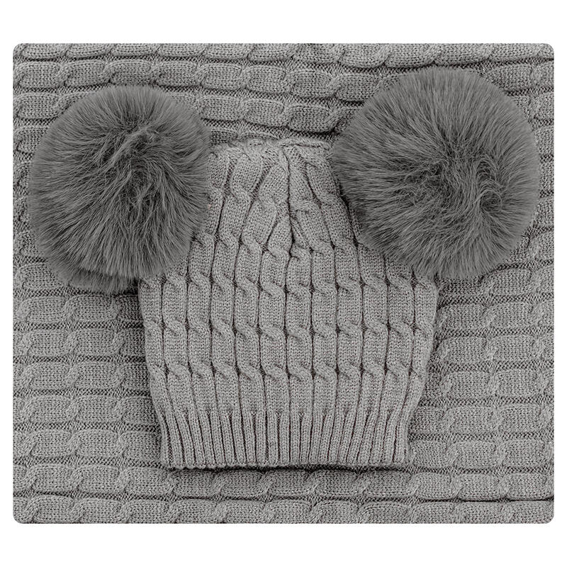 COPERTINA CULLA CULLA + CAPPELLINO PON PON BuyBuy24 Abbilgiamento e Biancheria