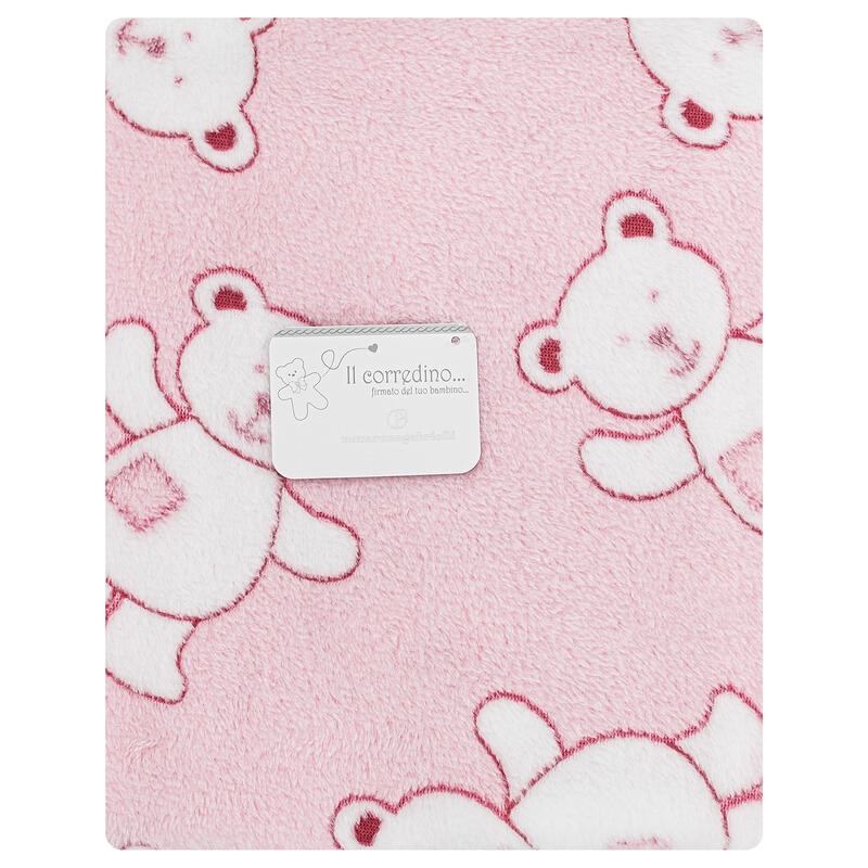 COPERTINA NEONATO CULLA CORAL CM 75X90 BuyBuy24 Abbilgiamento e Biancheria