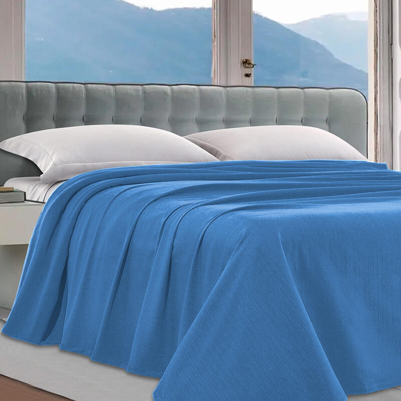 COPRILETTO 1 PIAZZA TINTA UNITA CM 170X260 BuyBuy24 Abbilgiamento e Biancheria