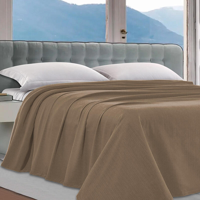 COPRILETTO 1 PIAZZA TINTA UNITA CM 170X260 BuyBuy24 Abbilgiamento e Biancheria