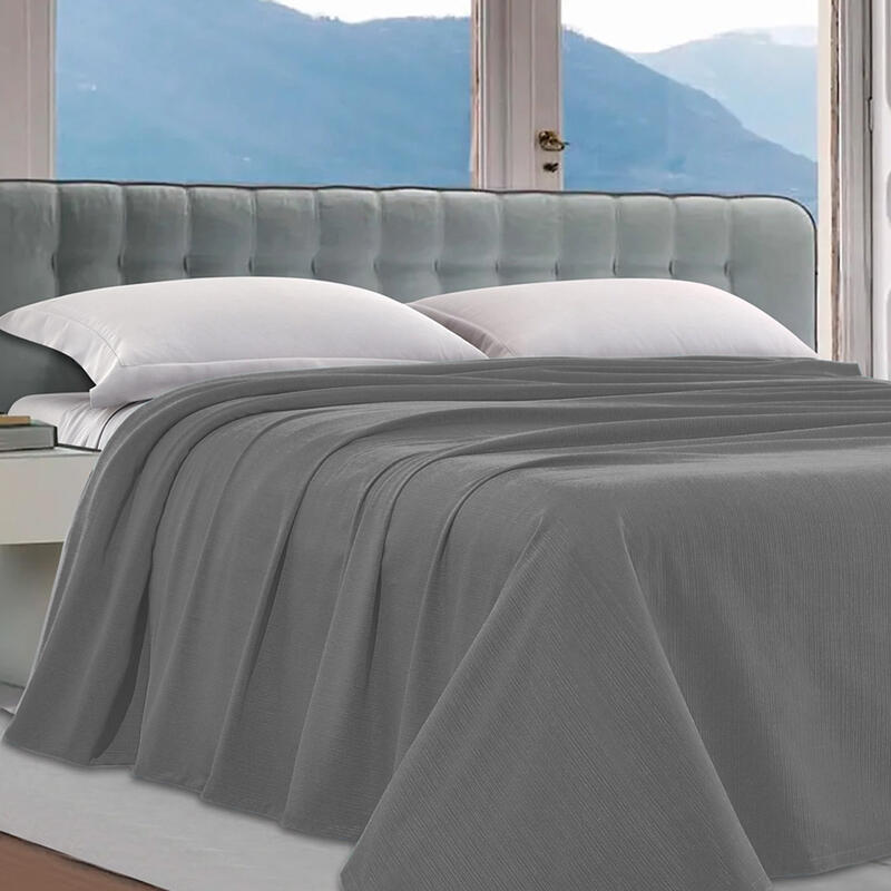 COPRILETTO 1 PIAZZA TINTA UNITA CM 170X260 BuyBuy24 Abbilgiamento e Biancheria