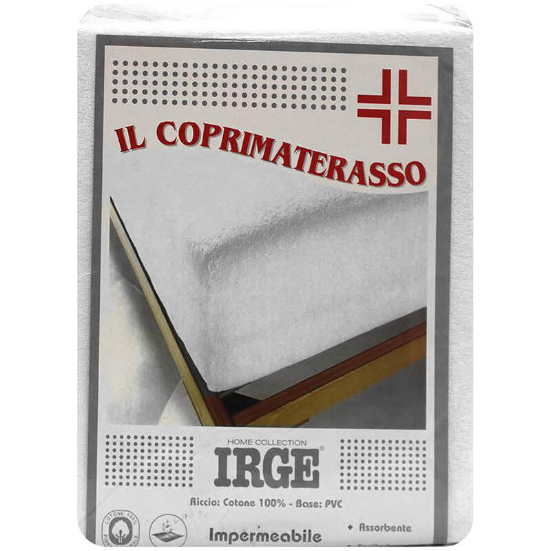 COPRIMATERASSO IDROREPELLENTE 2 PIAZZE CM 175X195 BORDO 27CM BuyBuy24 Abbilgiamento e Biancheria