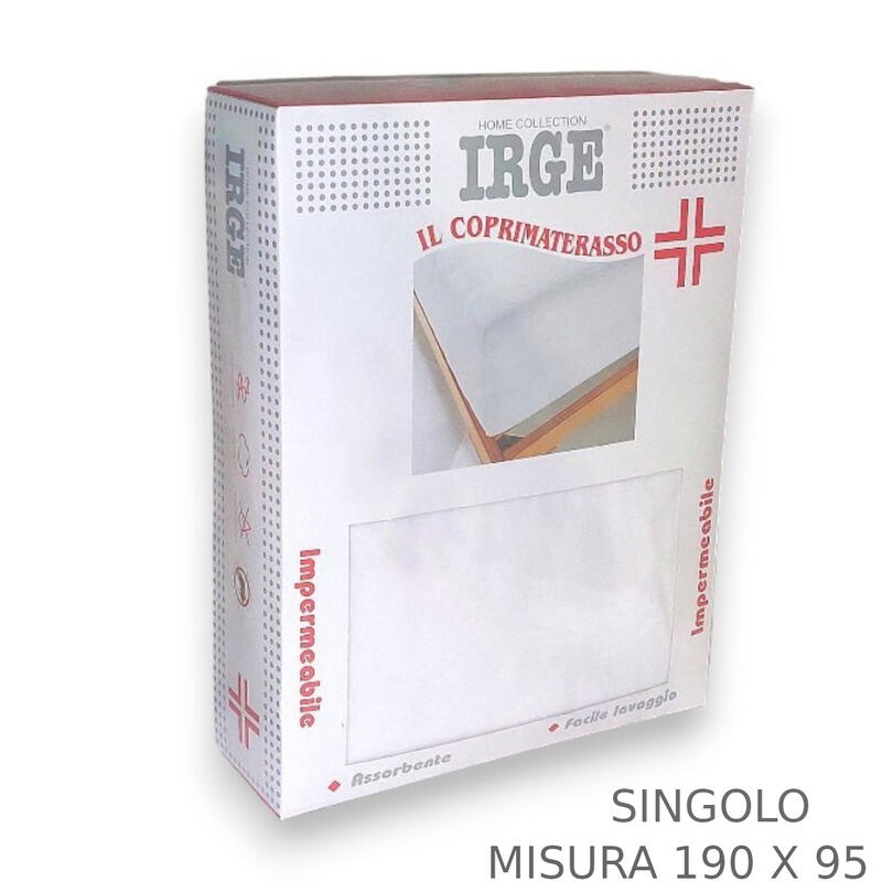 COPRIMATERASSO PVC 1 PIAZZA 90 X 195 BuyBuy24 Abbilgiamento e Biancheria