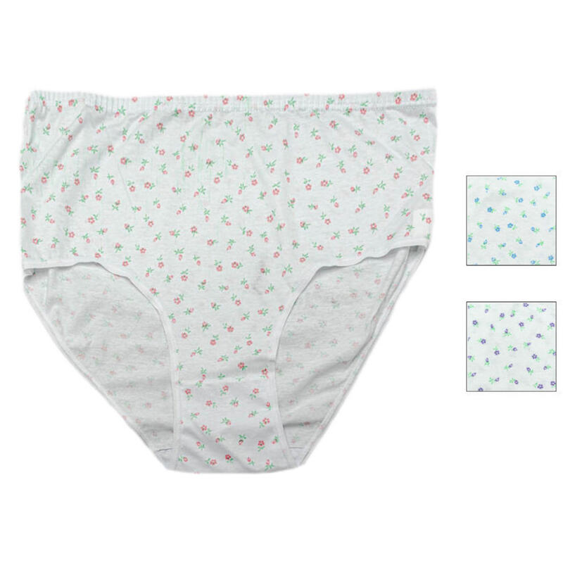 CULOTTA DONNA CLASSICA A FIORELLINI PURO COTONE BuyBuy24 Abbilgiamento e Biancheria