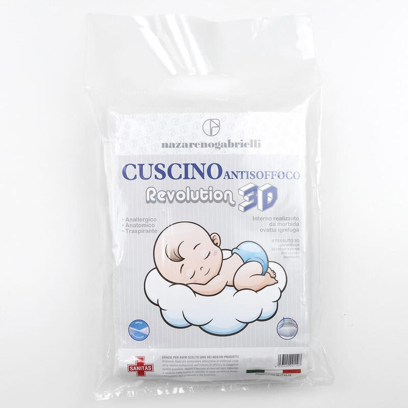 CUSCINO CULLA ANTISOFFOCO 31 CM X 21 CM BuyBuy24 Abbilgiamento e Biancheria