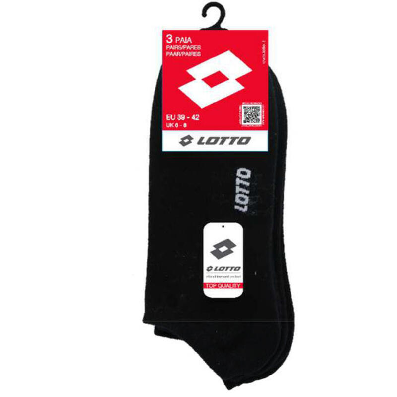 FANTASMINO UOMO MEZZA SPUGNA CON LOGO LOTTO BuyBuy24 Abbilgiamento e Biancheria