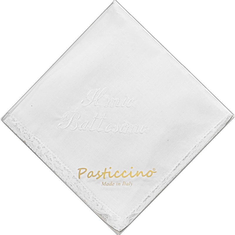 FAZZOLETTO BATTESIMALE TESSUTO SETIFICATO BuyBuy24 Abbilgiamento e Biancheria