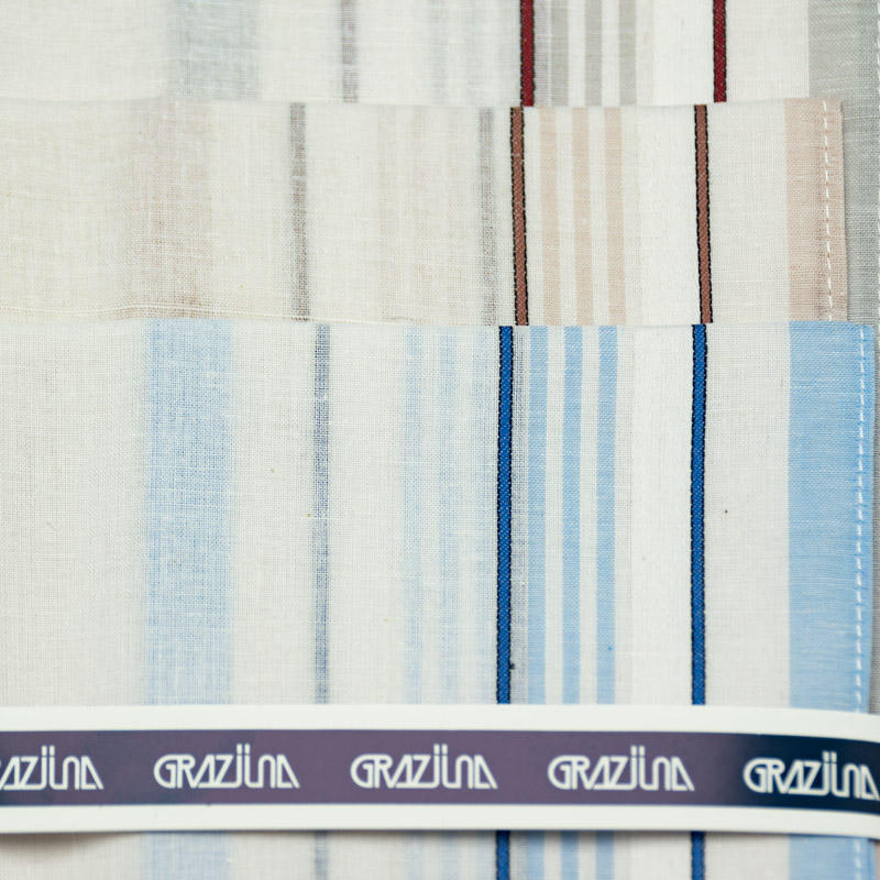 CONFEZIONE DA 12 FAZZOLETTI UOMO RIGATO BuyBuy24 Abbilgiamento e Biancheria