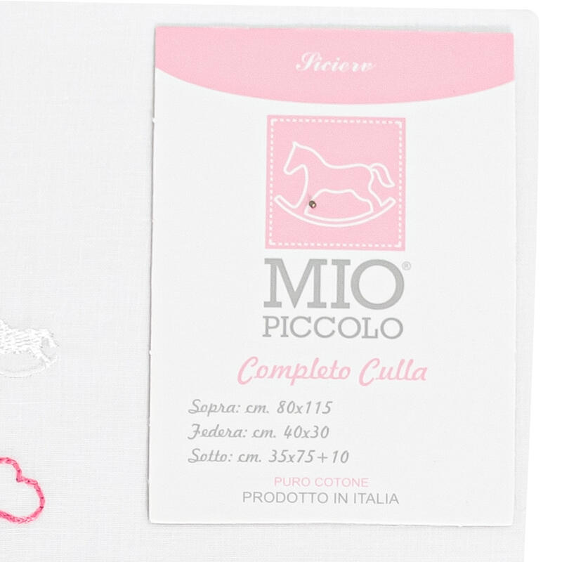 LENZUOLINO CULLA 3 PZ SOPRA+SOTTO+FEDERA BuyBuy24 Abbilgiamento e Biancheria