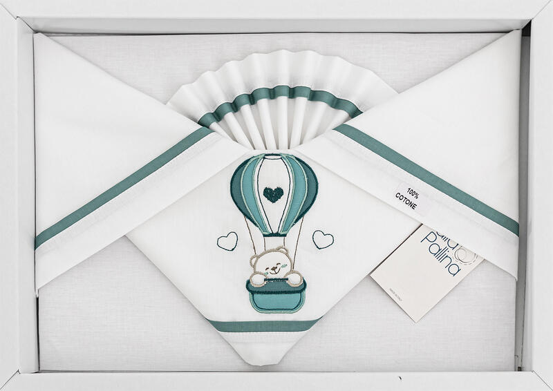 LENZUOLO 3 PZ LETTINO RICAMATO BuyBuy24 Abbilgiamento e Biancheria