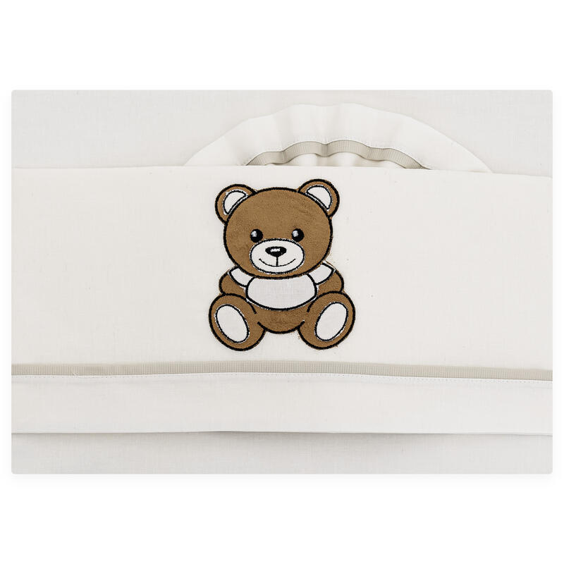 LENZUOLO 3 PZ LETTINO RICAMATO CM 120X180 BuyBuy24 Abbilgiamento e Biancheria