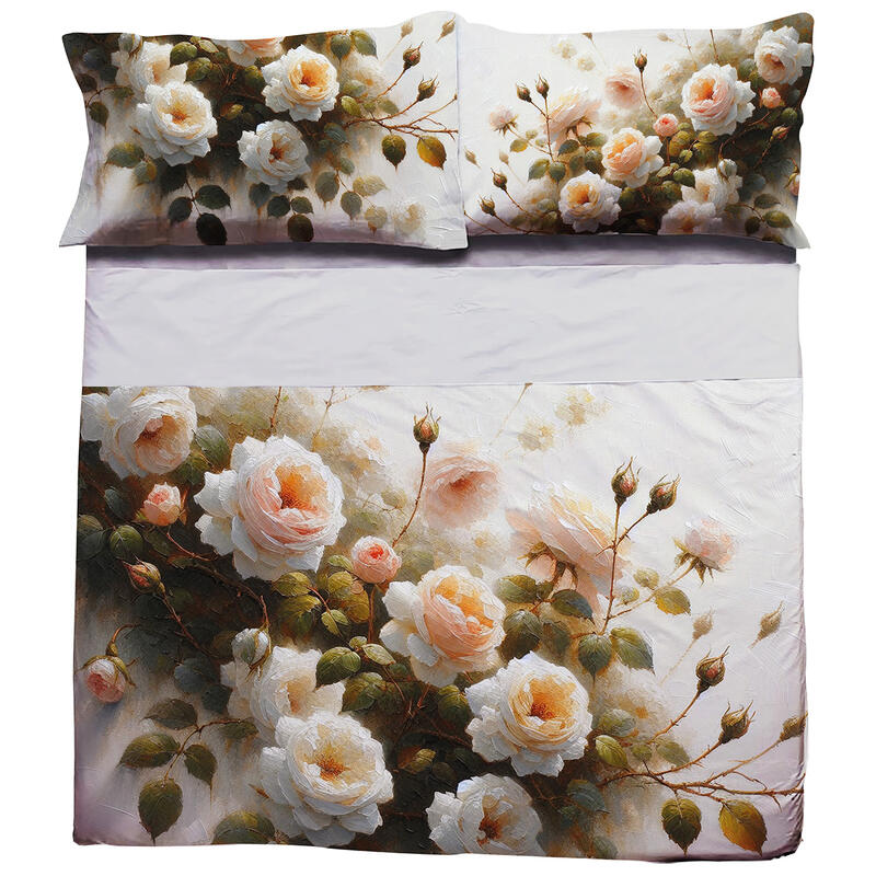 LENZUOLO COPRILETTO 2 PIAZZE STAMPA DIGITALE HD BuyBuy24 Abbilgiamento e Biancheria