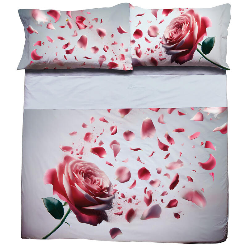 LENZUOLO COPRILETTO 2 PIAZZE STAMPA DIGITALE HD BuyBuy24 Abbilgiamento e Biancheria