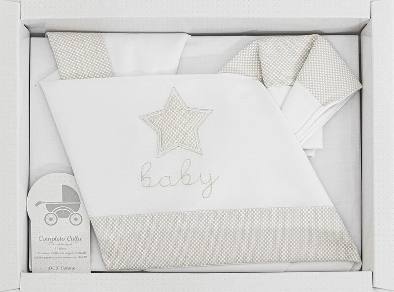 LENZUOLO CULLA 3 PEZZI BuyBuy24 Abbilgiamento e Biancheria