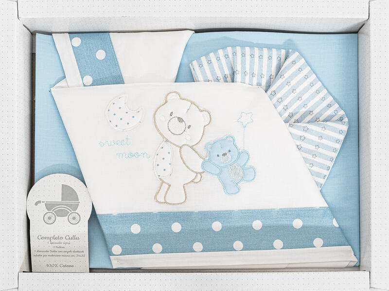 LENZUOLO CULLA 3 PEZZI NEONATO BuyBuy24 Abbilgiamento e Biancheria