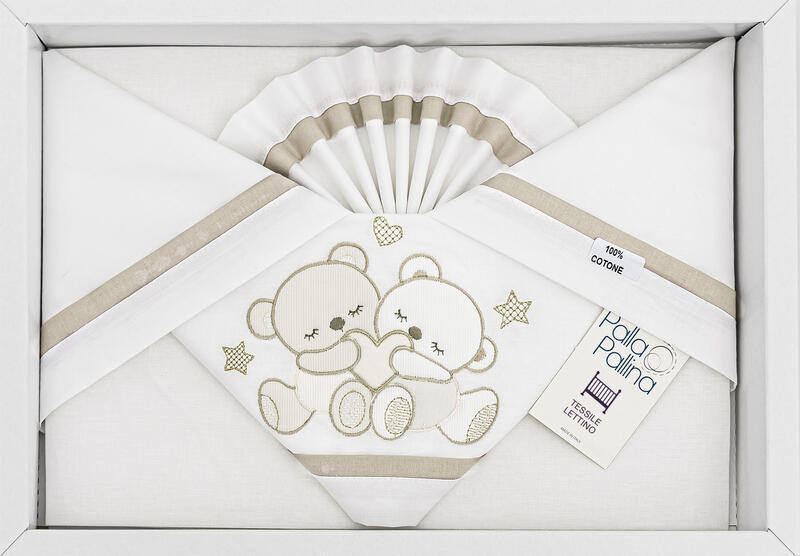 LENZUOLO FLANELLA 3 PZ LETTINO BuyBuy24 Abbilgiamento e Biancheria