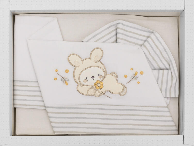 LENZUOLO LETTINO 3 PEZZI BuyBuy24 Abbilgiamento e Biancheria