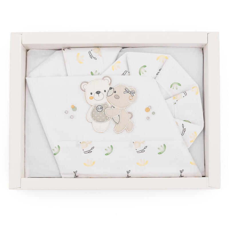 LENZUOLO LETTINO 3 PEZZI BuyBuy24 Abbilgiamento e Biancheria