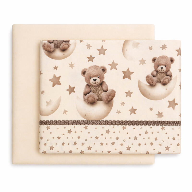 LENZUOLO NEONATO COTONE LETTINO CM 120X180 BuyBuy24 Abbilgiamento e Biancheria