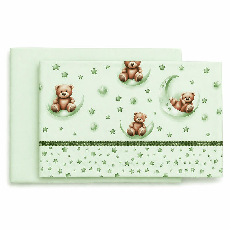 LENZUOLO NEONATO COTONE LETTINO CM 120X180 BuyBuy24 Abbilgiamento e Biancheria