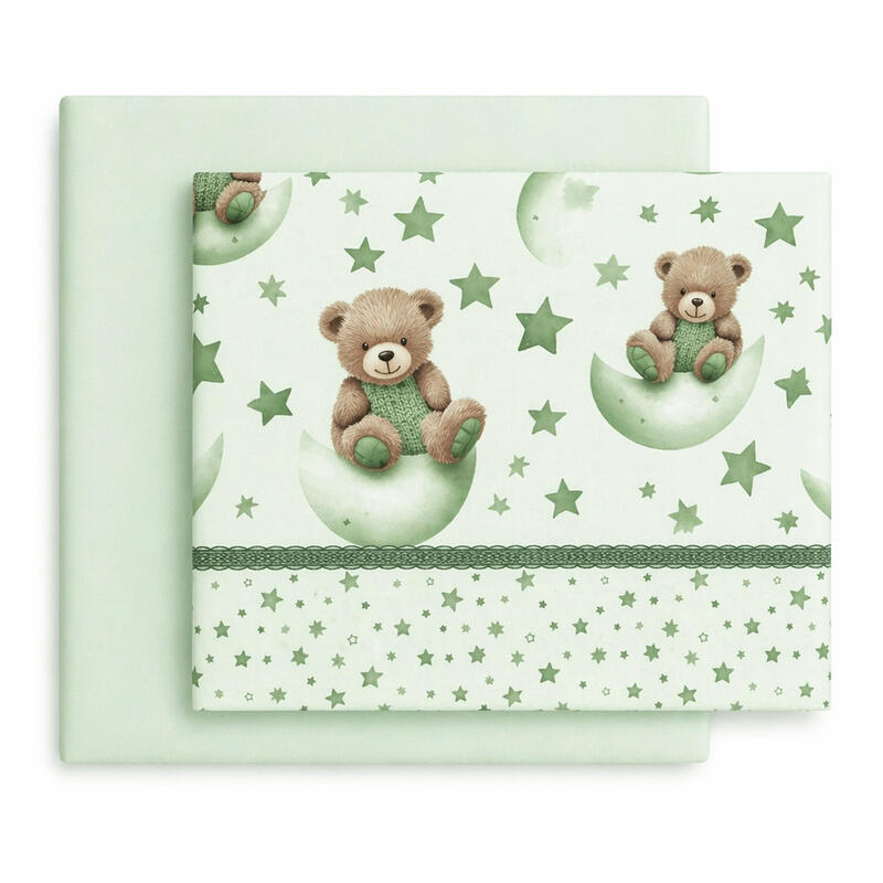 LENZUOLO NEONATO COTONE LETTINO CM 120X180 BuyBuy24 Abbilgiamento e Biancheria
