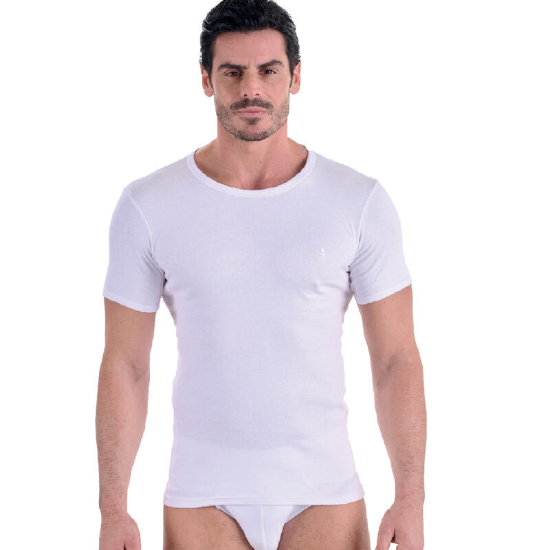 MAGLIA UOMO MEZZA MANICA COTONE INTERLOCK GIROCOLLO BuyBuy24 Abbilgiamento e Biancheria