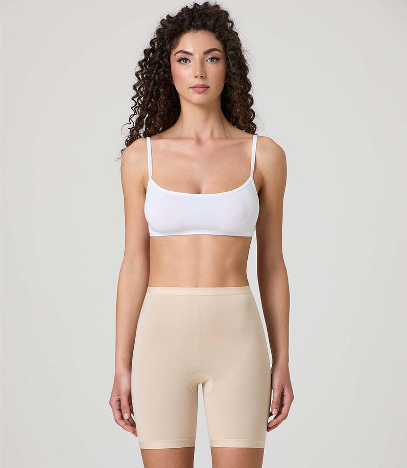 MUTANDA DONNA CON GAMBA COTONE MODAL ELASTICIZZATO BuyBuy24 Abbilgiamento e Biancheria