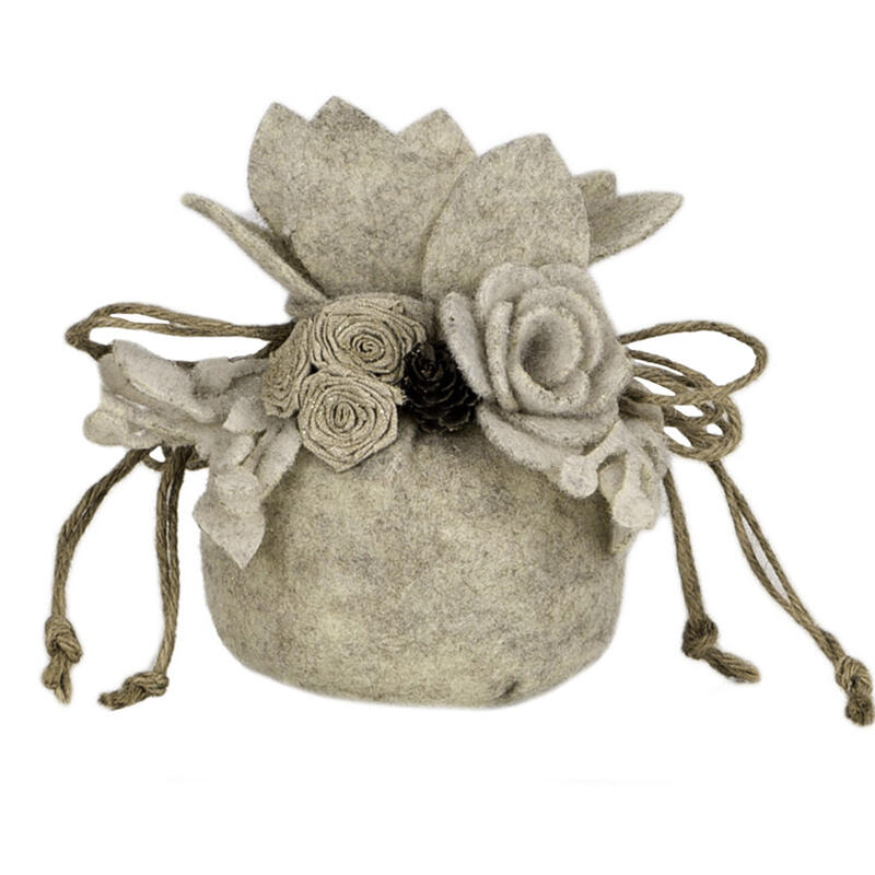 PALLA DECORATIVA IN FELTRO BuyBuy24 Abbilgiamento e Biancheria