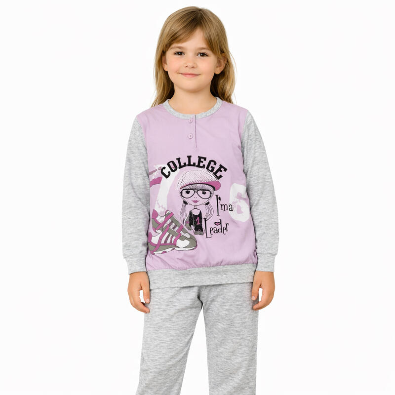 PIGIAMA BIMBA COTONE LUNGO BuyBuy24 Abbilgiamento e Biancheria