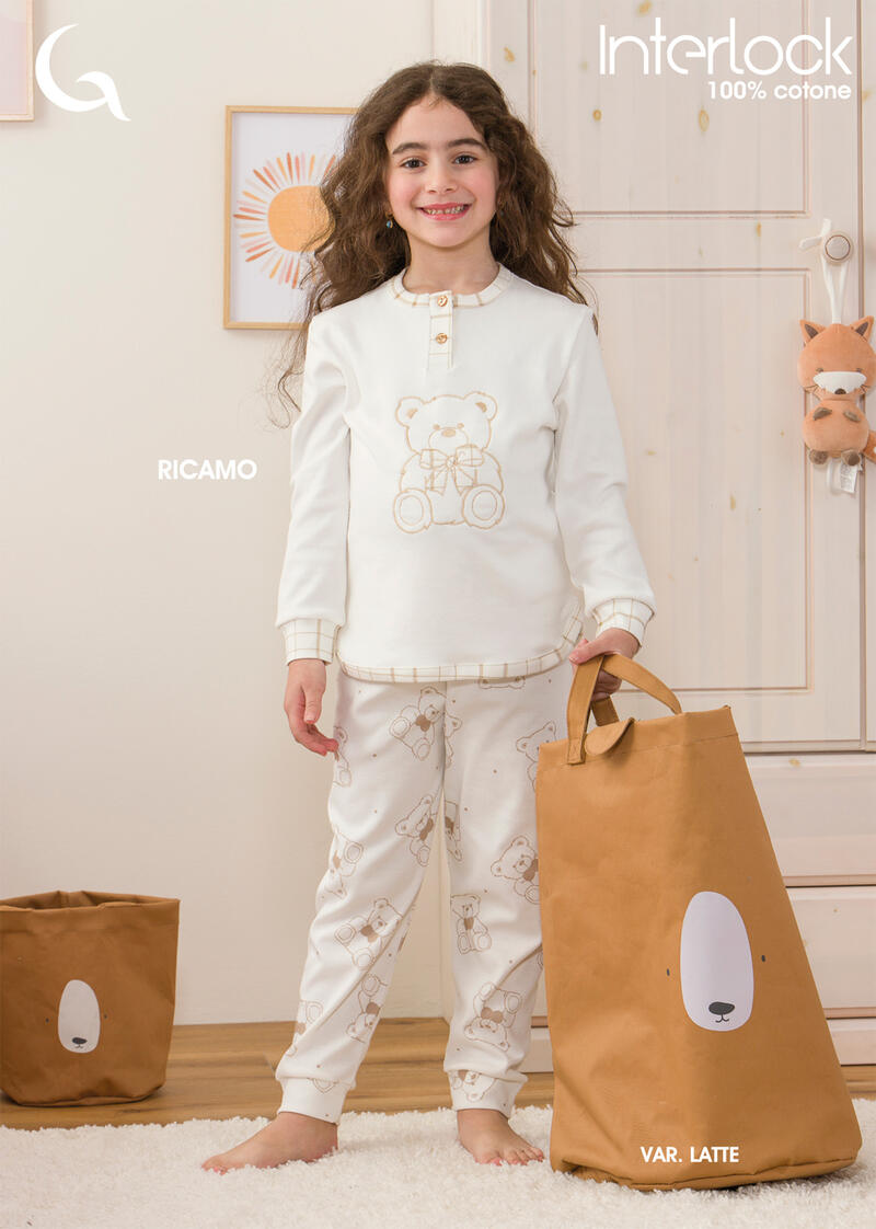 PIGIAMA BIMBA INTERLOCK BuyBuy24 Abbilgiamento e Biancheria
