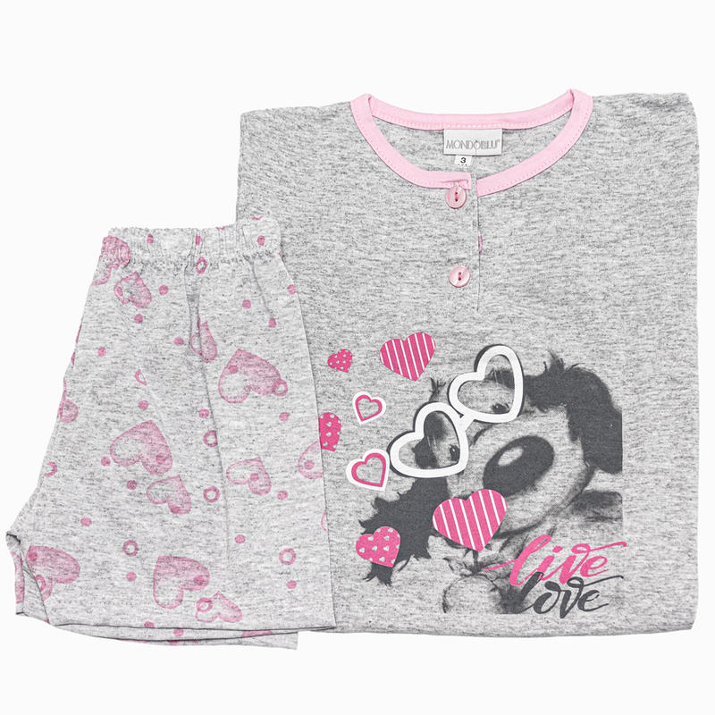 PIGIAMA BIMBA JERSEY CORTO BuyBuy24 Abbilgiamento e Biancheria