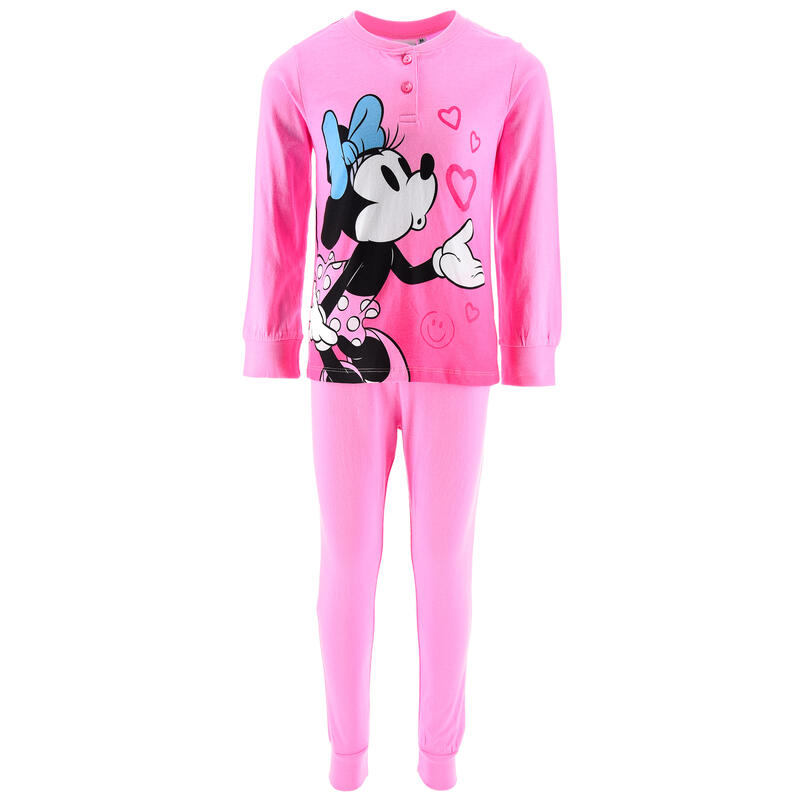 PIGIAMA BIMBA LUNGO JERSEY MINNIE BuyBuy24 Abbilgiamento e Biancheria