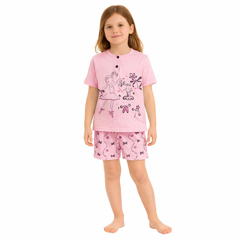 PIGIAMA BIMBA MEZZA MANICA PANTALONCINO BuyBuy24 Abbilgiamento e Biancheria