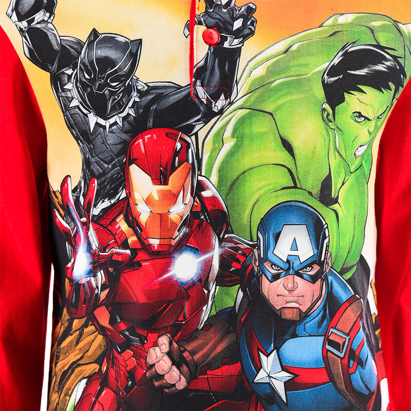 PIGIAMA BIMBO LUNGO JERSEY AVENGERS BuyBuy24 Abbilgiamento e Biancheria