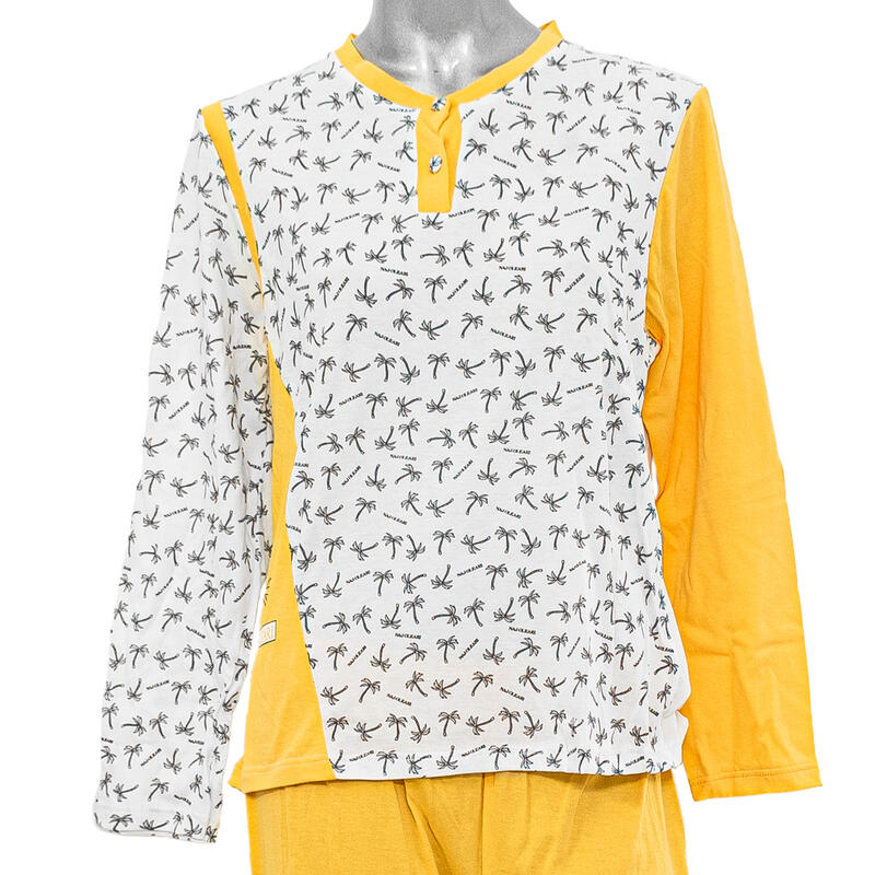 PIGIAMA DONNA COTONE LUNGO BuyBuy24 Abbilgiamento e Biancheria