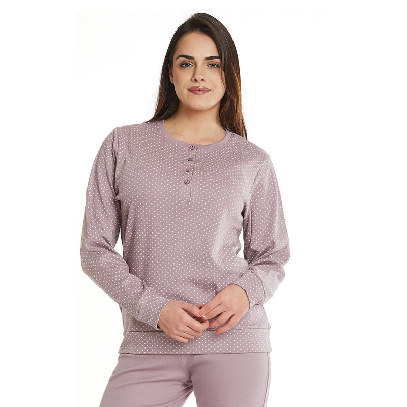 PIGIAMA DONNA INTERLOCK BuyBuy24 Abbilgiamento e Biancheria