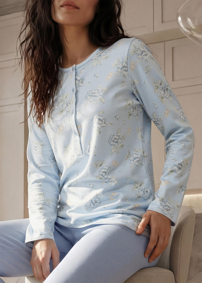PIGIAMA DONNA INTERLOCK BuyBuy24 Abbilgiamento e Biancheria