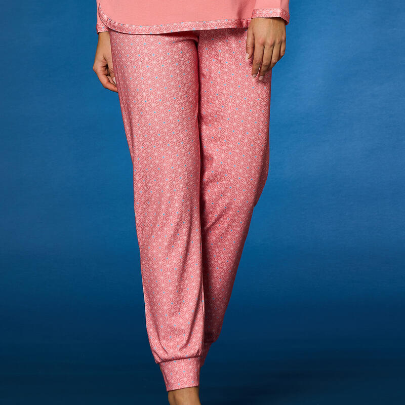 PIGIAMA DONNA INTERLOCK GIROCOLLO BuyBuy24 Abbilgiamento e Biancheria