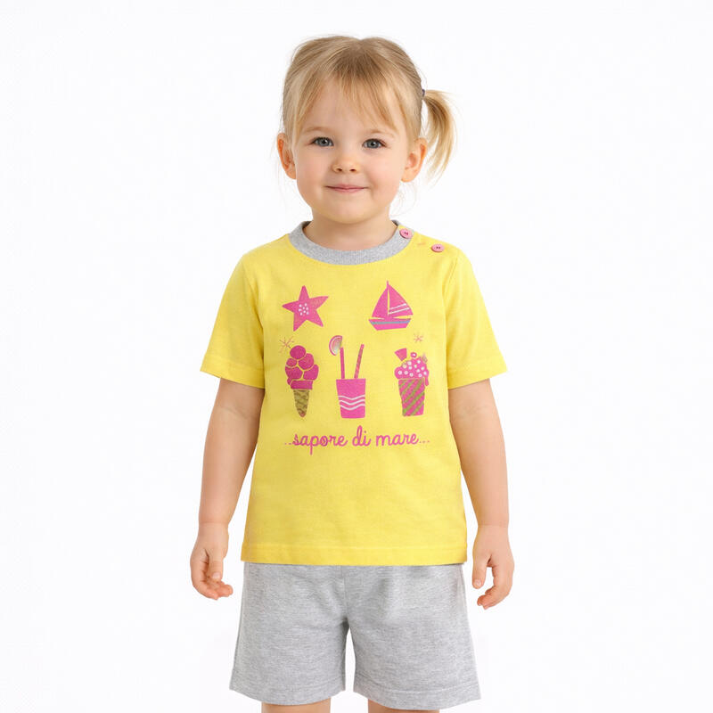 PIGIAMA NEONATA CORTO JERSEY BuyBuy24 Abbilgiamento e Biancheria