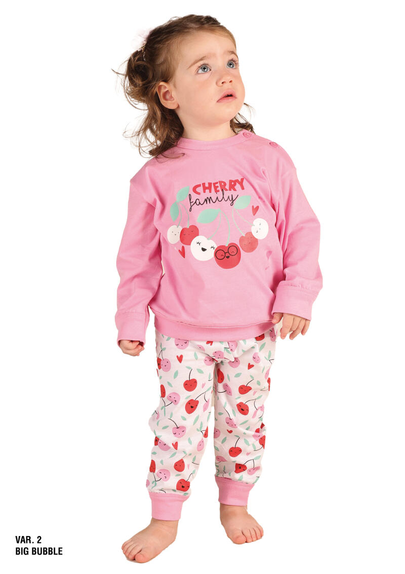 PIGIAMA NEONATA JERSEY LUNGO BuyBuy24 Abbilgiamento e Biancheria